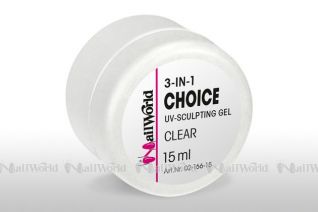 Choice 3-IN-1 UV-Sculpting Gel 15 ml - Clear 